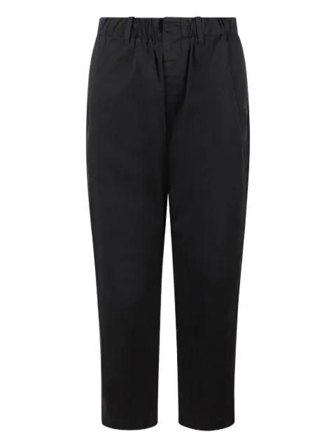 cotton straight-leg trousers by LOW BRAND