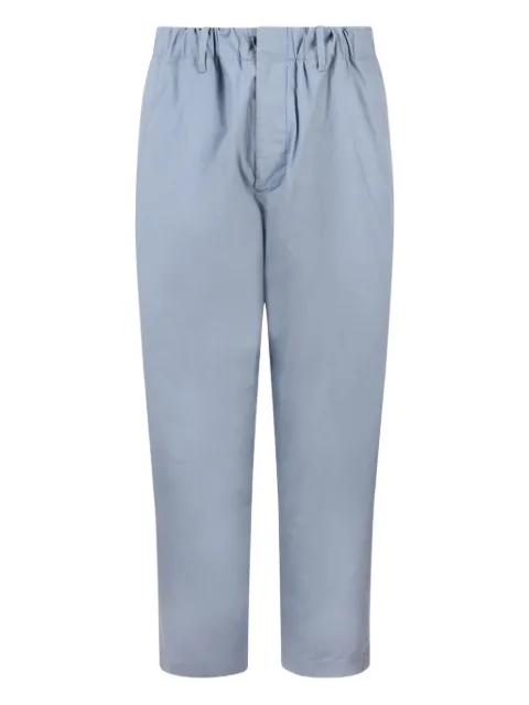 cotton straight-leg trousers by LOW BRAND