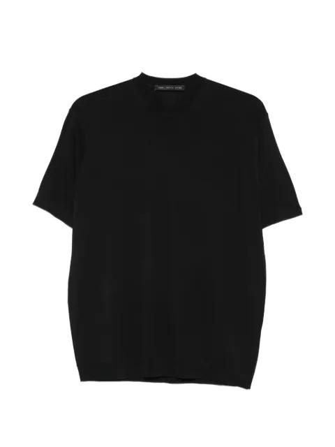 crewneck panelled T-shirt by LOW BRAND