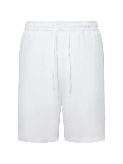 drawstring elasticated-waist shorts by LOW BRAND