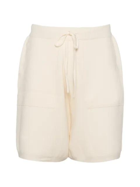 drawstring knitted shorts by LOW BRAND