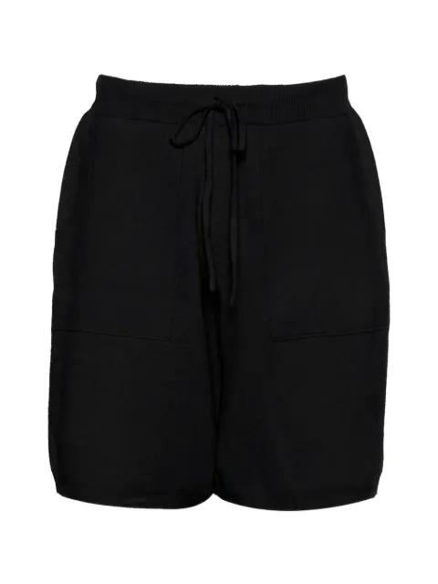 drawstring-waistband patch-pocket shorts by LOW BRAND