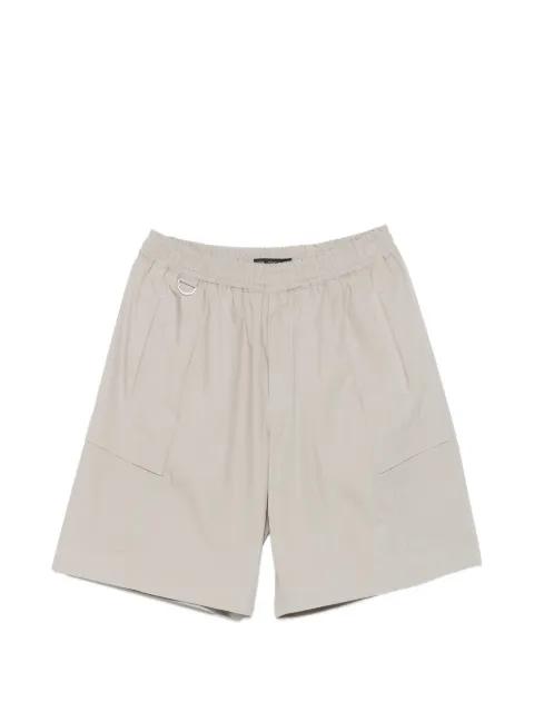 elasticated-waist cargo shorts by LOW BRAND