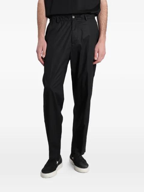 elasticated-waistband trousers by LOW BRAND