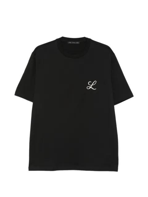 embroidery short-sleeve T-shirt by LOW BRAND