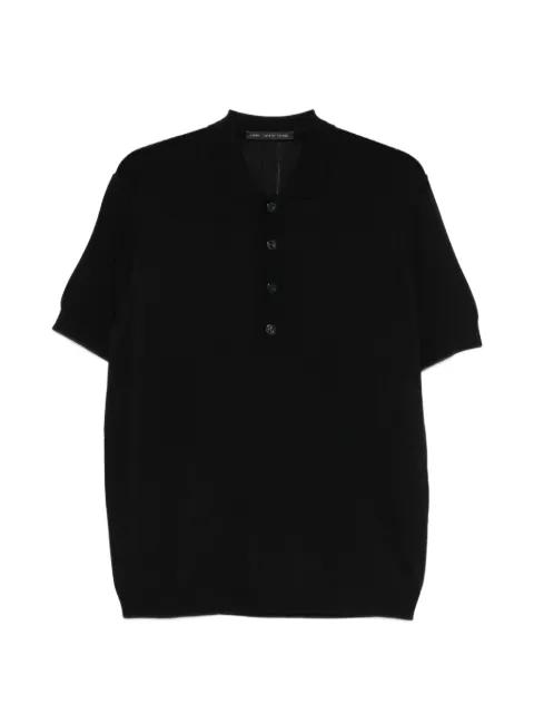 fine-knit polo shirt by LOW BRAND