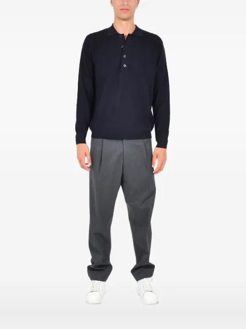 long-sleeve polo shirt by LOW BRAND