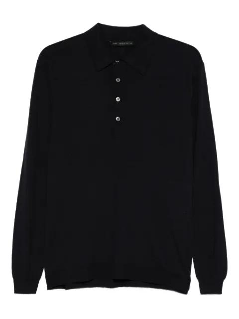 long-sleeved buttoned polo shirt by LOW BRAND
