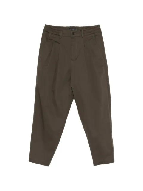 pleated trousers by LOW BRAND