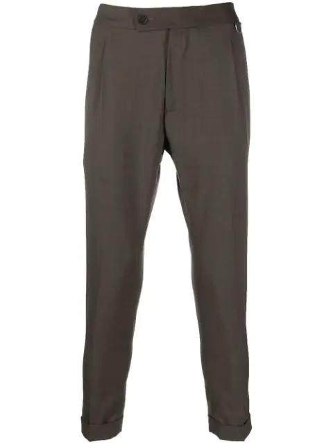 straight-leg wool-blend trousers by LOW BRAND
