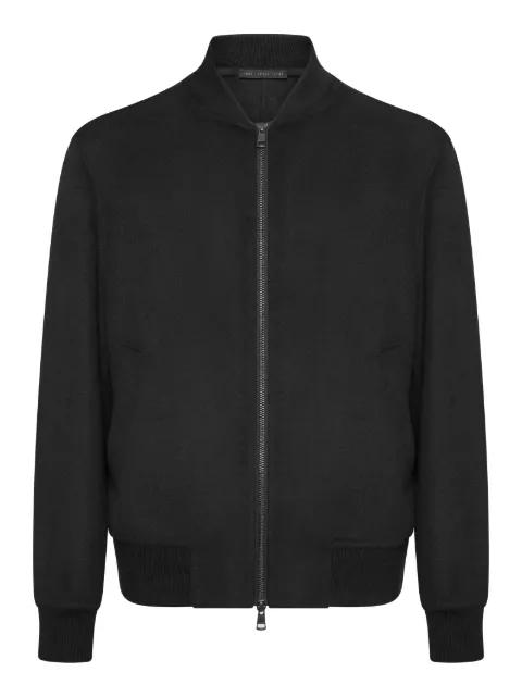 zip bomber jacket by LOW BRAND