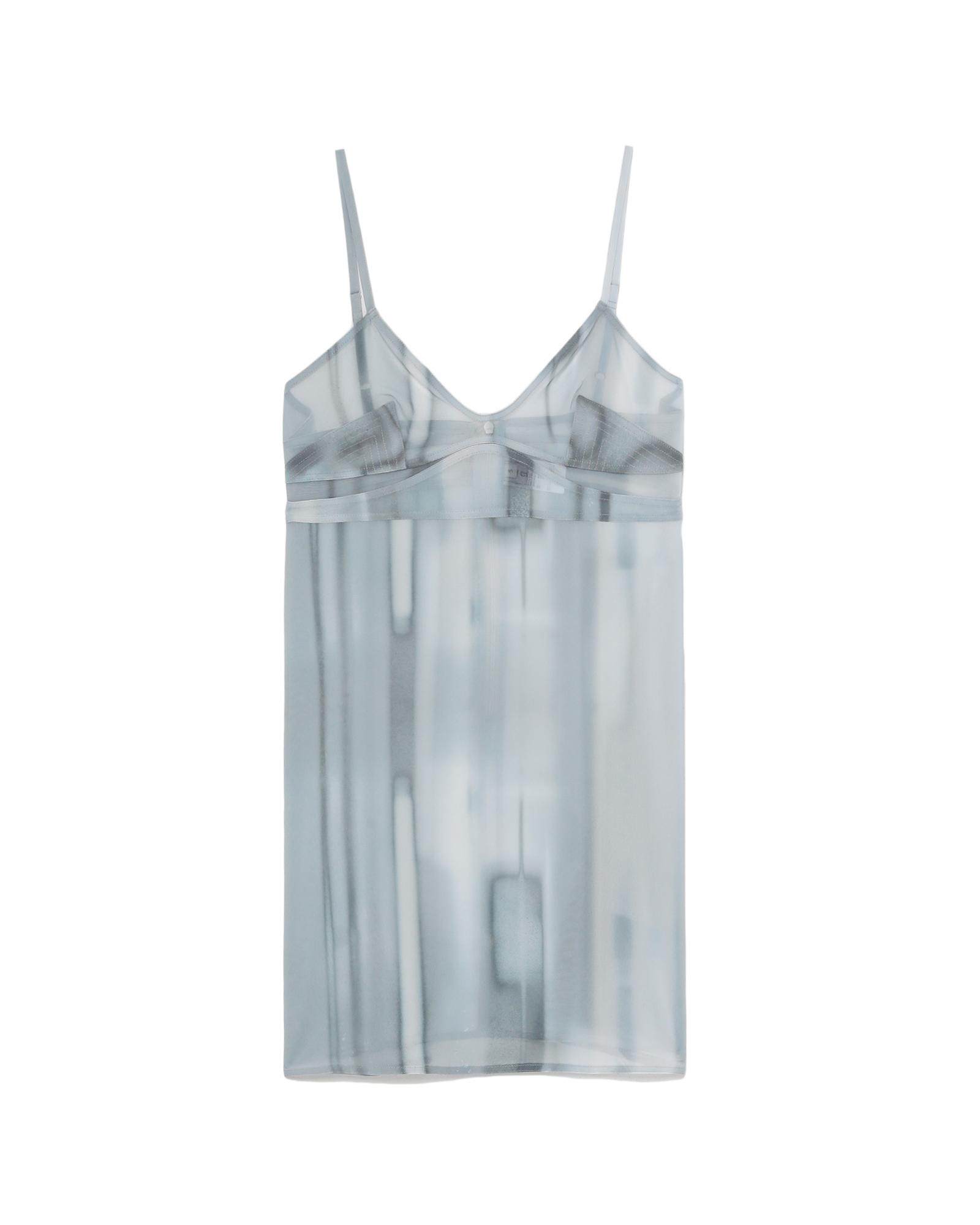 New see-through stitch dress by LOW CLASSIC