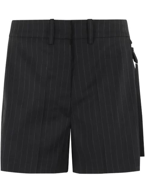 pinstriped shorts by LOW CLASSIC