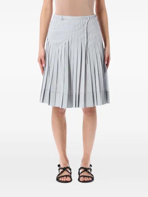 pleated midi skirt by LOW CLASSIC