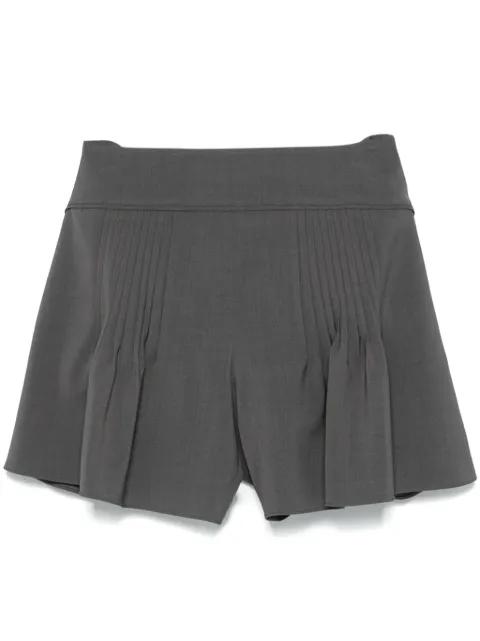 pleated shorts by LOW CLASSIC