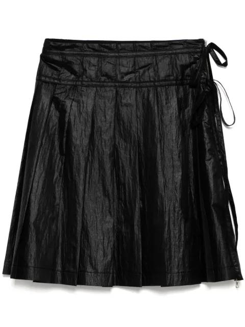pleated zipper skirt by LOW CLASSIC