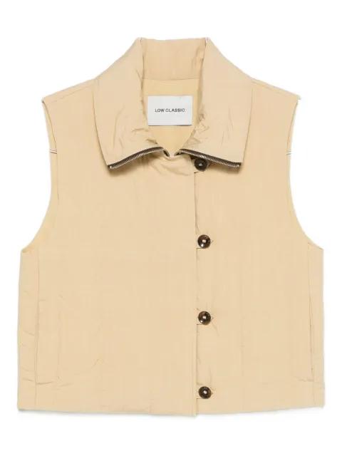 quilted gilet by LOW CLASSIC