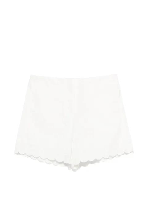 scalloped shorts by LOW CLASSIC
