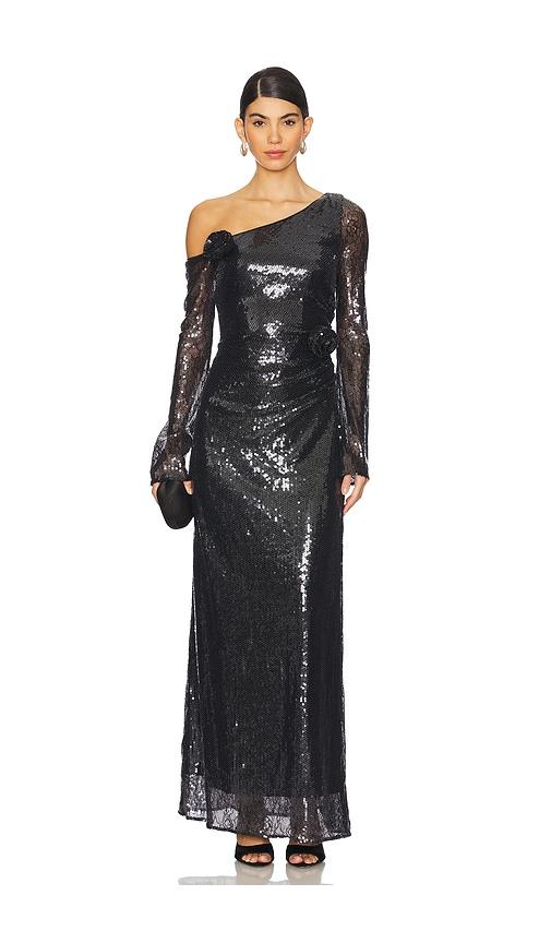LPA Aniella Gown in Black by LPA