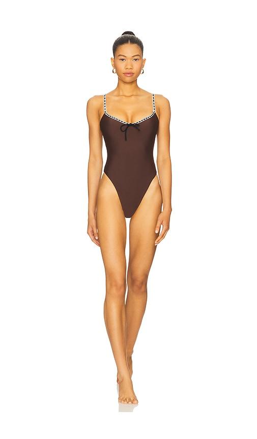 LPA Camelia One Piece in Brown by LPA