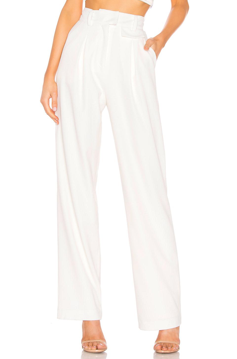 LPA Carlotta Pant in White by LPA