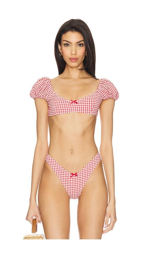 LPA Chantel Top in Red by LPA