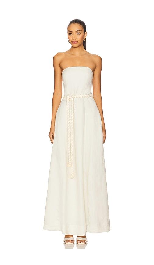 LPA Everli Maxi Dress in Neutral by LPA