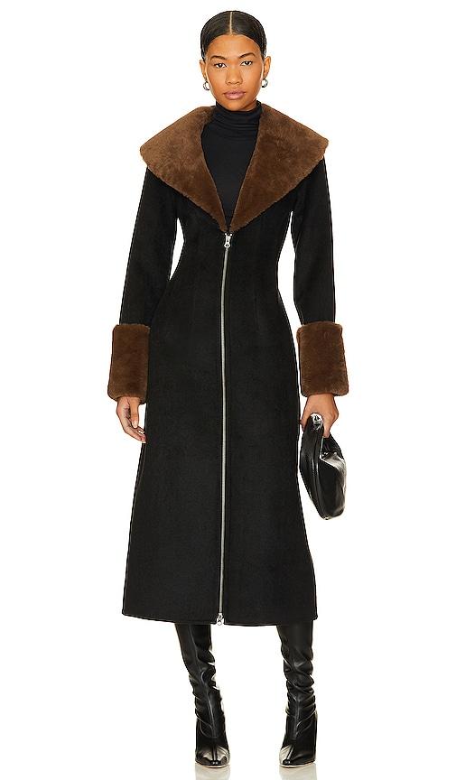 LPA Giovanna Coat in Black by LPA