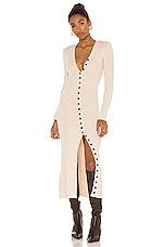 LPA Kavala Sweater Dress in Beige by LPA