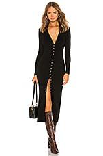 LPA Kavala Sweater Dress in Black by LPA
