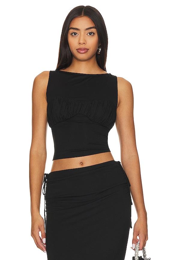 LPA Lorenza Top in Black by LPA
