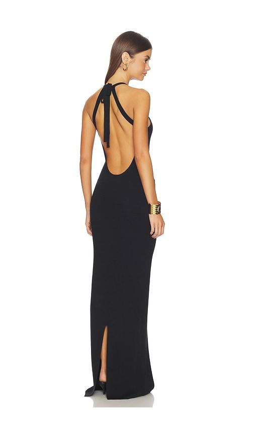 LPA Manjari Maxi Dress in Black by LPA