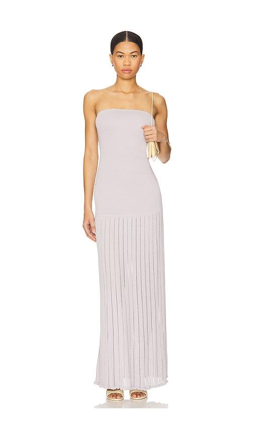 LPA Mikayla Strapless Maxi in Lavender by LPA