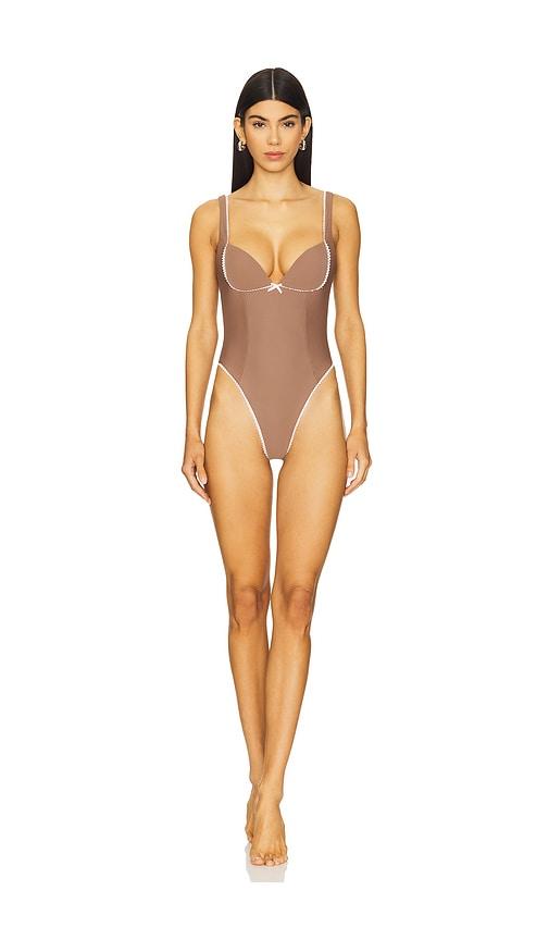 LPA Mirabella One Piece in Brown by LPA