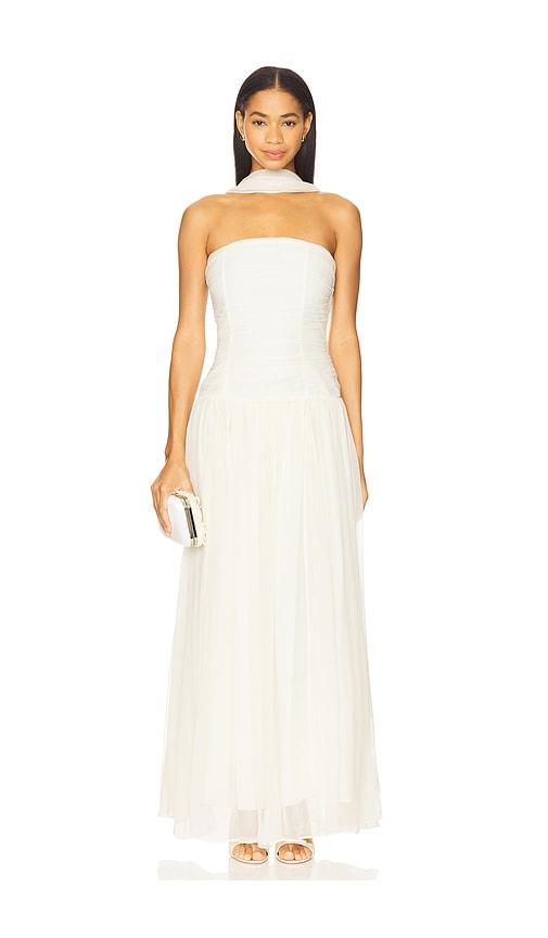 LPA Skye Maxi Dress in Ivory by LPA
