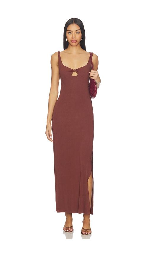 LSPACE Alexis Dress in Chocolate by LSPACE