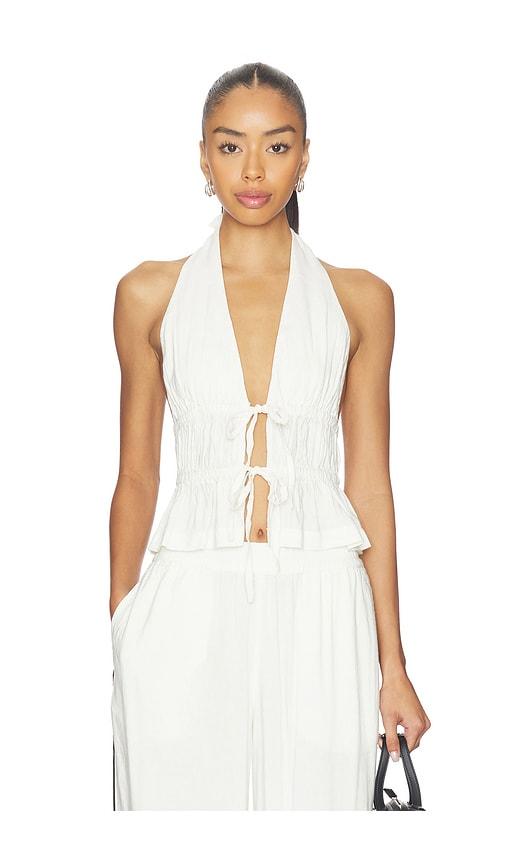 LSPACE August Top in Cream by LSPACE