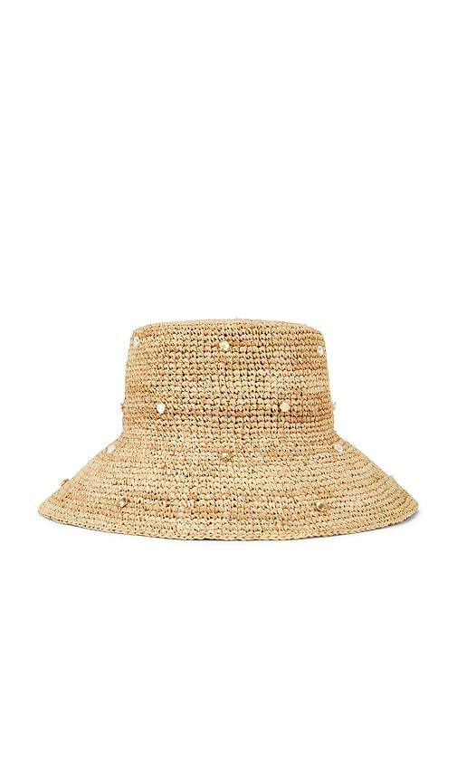 LSPACE Carmel Island Bucket Hat in Natural by LSPACE