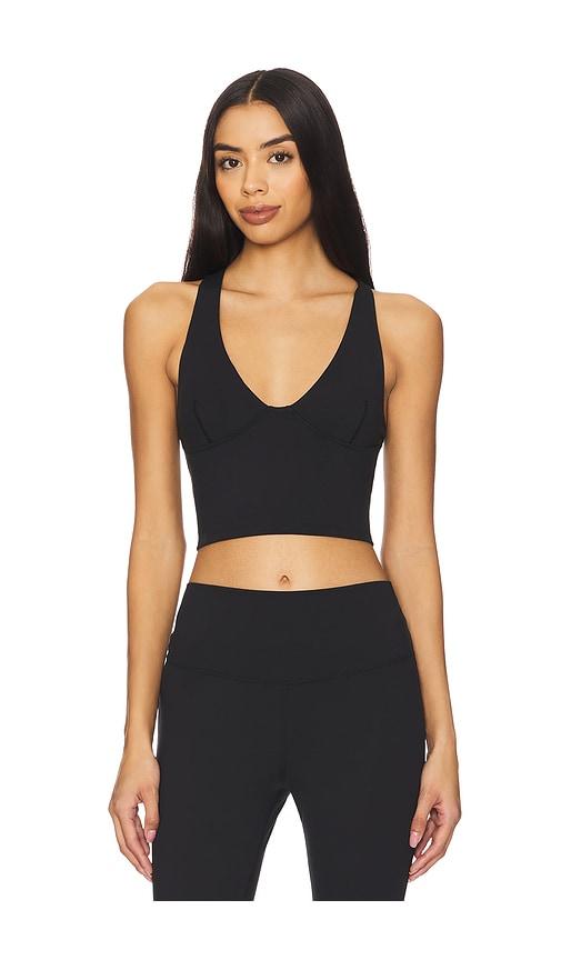 LSPACE Declan Top in Black by LSPACE