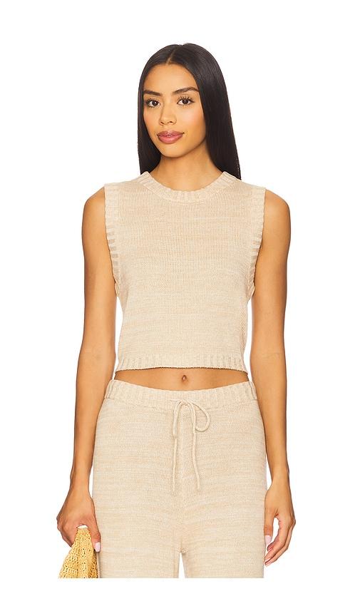 LSPACE En Route Top in Tan by LSPACE