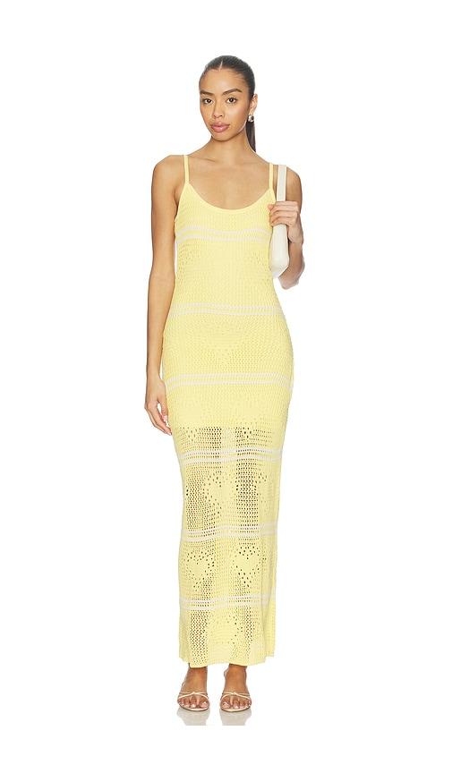 LSPACE Heart To Heart Dress in Yellow by LSPACE