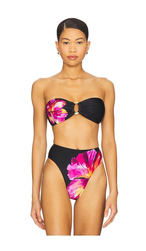 LSPACE Jasper Bikini Top in Black by LSPACE