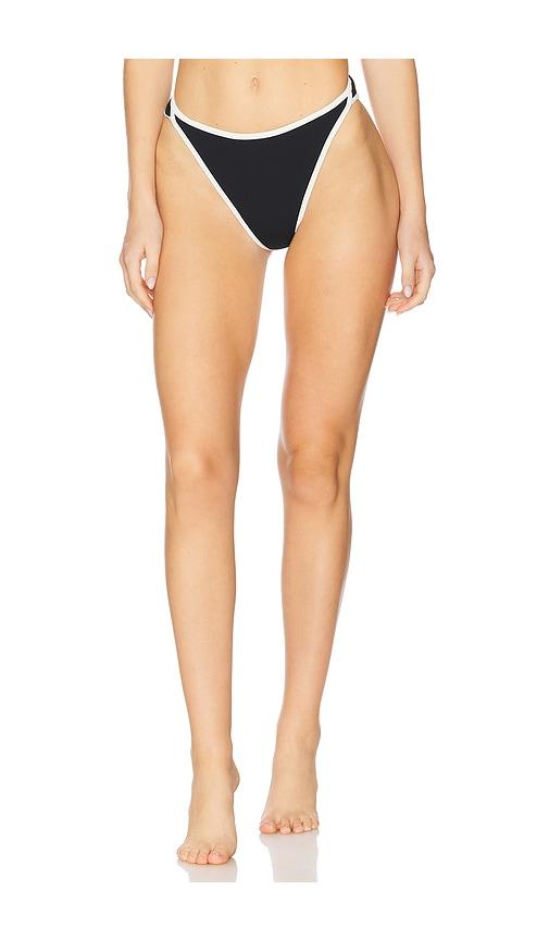 LSPACE Kourt Bikini Bottom in Black by LSPACE