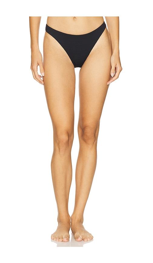 LSPACE Leilani Bikini Bottom in Black by LSPACE