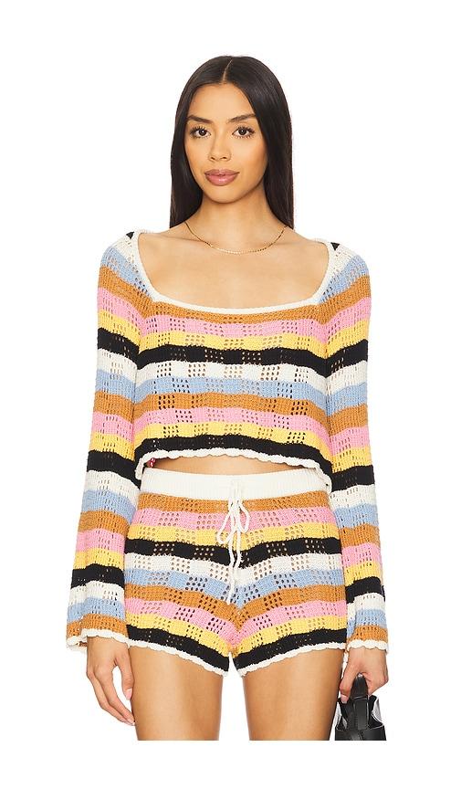 LSPACE Lost Tides Top in Ivory,Pink by LSPACE
