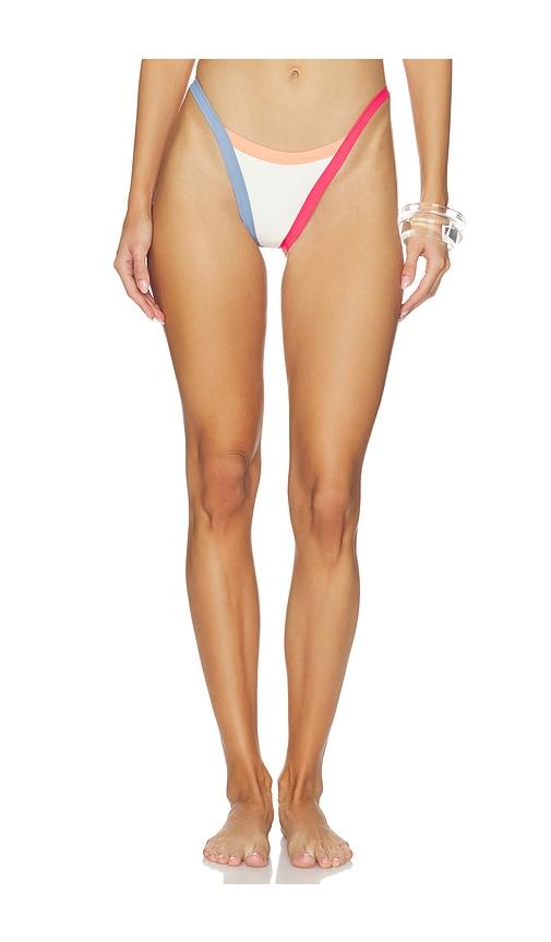 LSPACE Mackenzie Bottom Bitsy in Cream,Blue by LSPACE