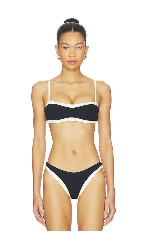 LSPACE Madison Top in Black,White by LSPACE
