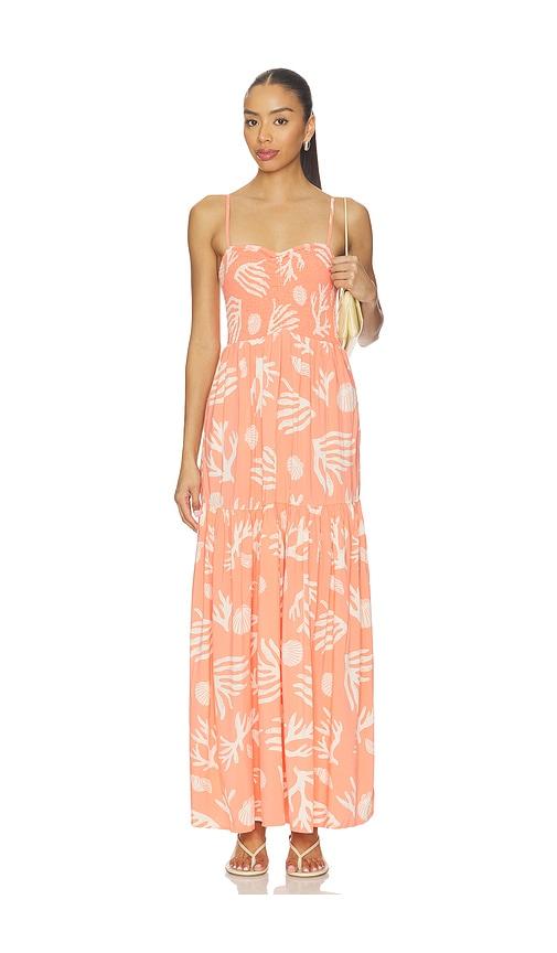 LSPACE Mallorca Dress in Coral by LSPACE