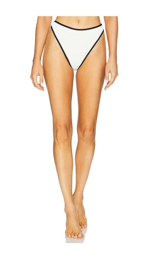 LSPACE Nora Bitsy Bikini Bottom in Cream by LSPACE