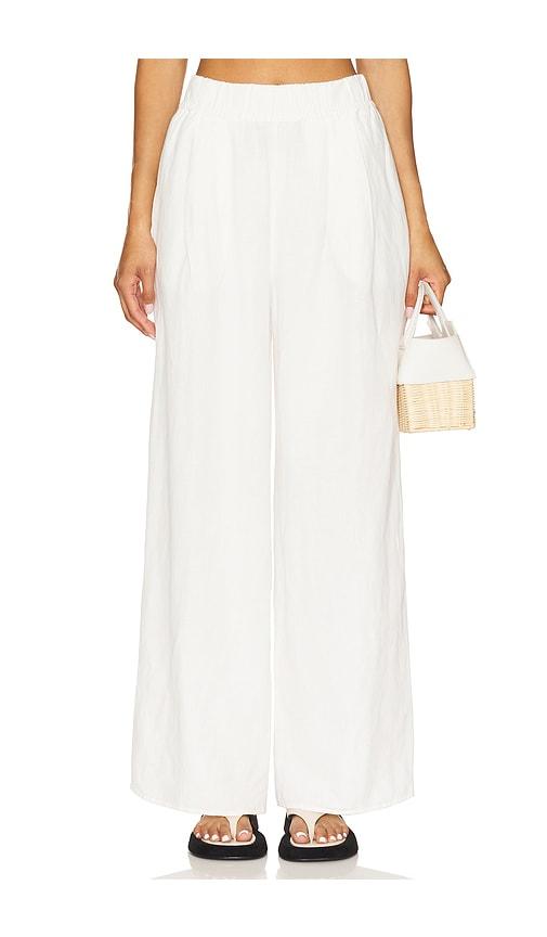 LSPACE Palma Pant in White by LSPACE